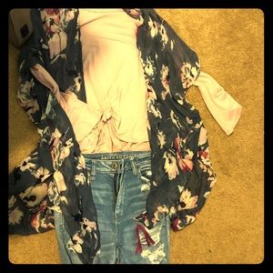 Kamino duster with matching top